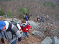 Climbing Hancock Hill