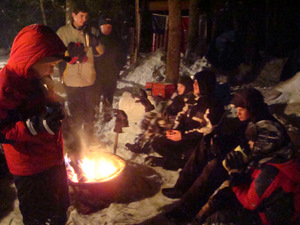 Resting in the Fire Circle