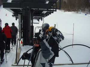 Part of the ski crew