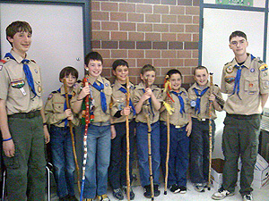 New Scouts from Pack 92