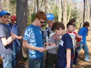 Hiking in Noon Hill Reservation