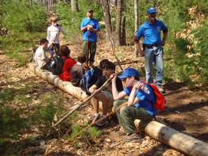 Hiking in Noon Hill Reservation