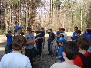 Hiking in Noon Hill Reservation