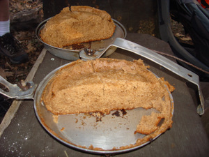 Not bad for campfire cooking