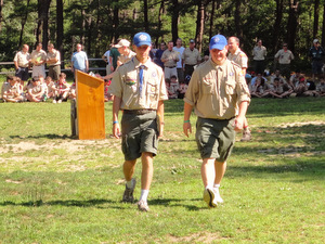 The SPL and Scoutmaster