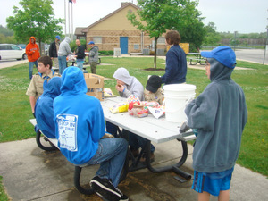 Lunch on the way home