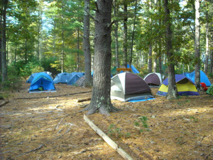 The campsite