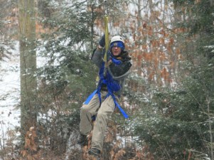 Ziplining